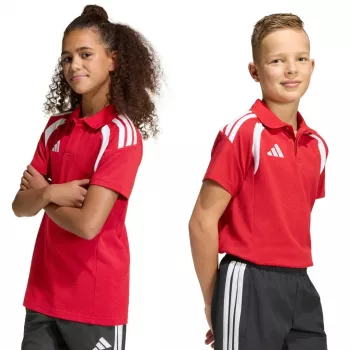 adidas Tiro 26 League polo-paita lapsille punainen KF3408 152cm