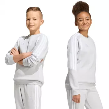 Lasten collegepaita adidas Tiro 26 League Sweat Crew harmaa KF5823 140cm