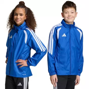 adidas Tiro 26 League Windbreaker lasten takki sininen JY9723 164cm