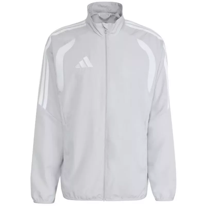 adidas miesten Tiro 26 League Presentation harjoitustakki vaaleanharmaa JZ9050 L