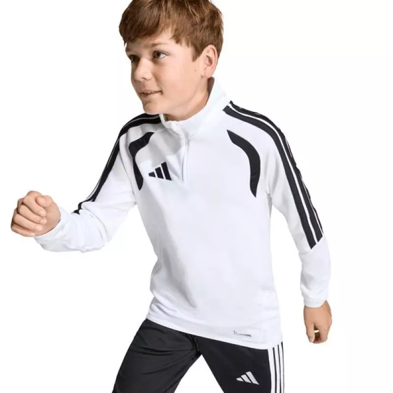 Lasten harjoitustakki adidas Tiro 26 League Training Top valkoinen KC3696 164cm