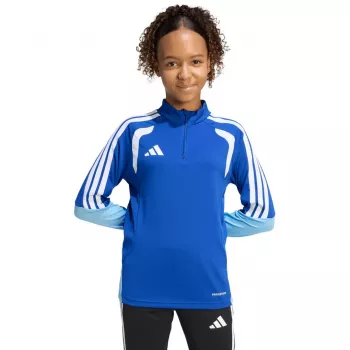 Lasten treenitakki adidas Tiro 26 Competition Training Top sininen-vaaleansininen KA7570 140cm