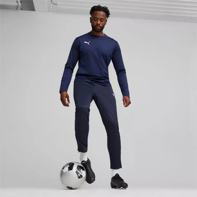 miesten treenihousut Puma Team Goal Training laivastonsininen 658639 06 S