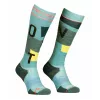 Ortovox Freeride Long Socks Cozy naisten laskettelusukat - ice waterfall