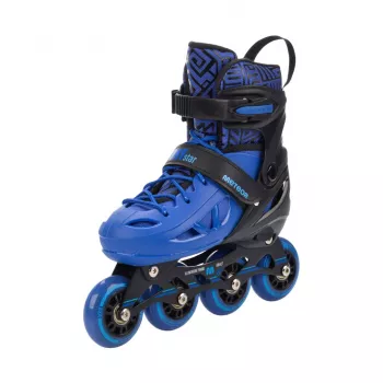Meteor Loky inline-luistimet musta-sininen 17484-17485 34-37