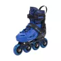 Meteor Loky inline-luistimet musta-sininen 17484-17485 34-37