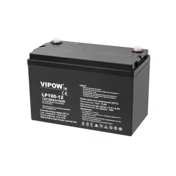 VIPOW geeliakku 12V 100Ah