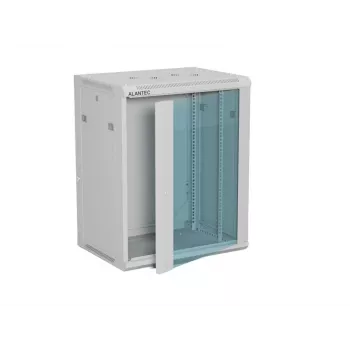 A-LAN ALANTEC 19 15U 600x450 seinäkotelo, harmaa