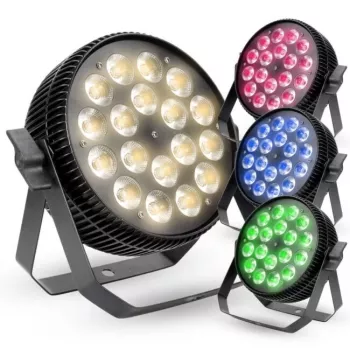 LIGHT4ME ALU TETRA RGBW PAR 18x10W valaisin näyttämövalaistukseen