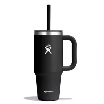 Hydro Flask 24 Oz All Around Travel Tumbler termomuki (710 ml) - musta