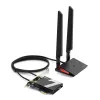 TP-Link Archer TBE550E WiFi 7 Bluetooth 5.4 -sovitin BE9300 kolmikaista, PCI Express, 2x ulkoinen antenni