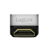 LogiLink AH0005A 8K HDMI -sovitin 90° uros - naaras 48 Gbps musta
