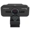 Creative Live! Cam Sync V3 2K QHD -verkkokamera kahdella mikrofonilla ja tietosuojasalvalla, musta