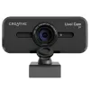 Creative Live! Cam Sync V3 2K QHD -verkkokamera kahdella mikrofonilla ja tietosuojasalvalla, musta