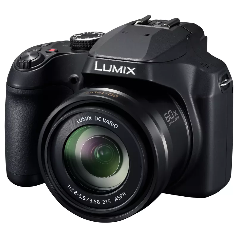 Panasonic LUMIX DC-FZ82D digikamera - 18,1 MP, 60x optinen zoom, 4K-video, musta
