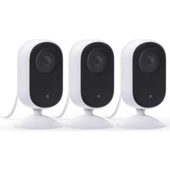 Arlo Essential 3 2K Pan-Tilt-Zoom -sisävalvontakamera (2 kpl:n pakkaus, valkoinen)