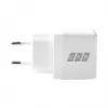 EFB Elektronik G301CE 30W USB-C GaN -laturisarja, 2 m USB-C-kaapeli, valkoinen