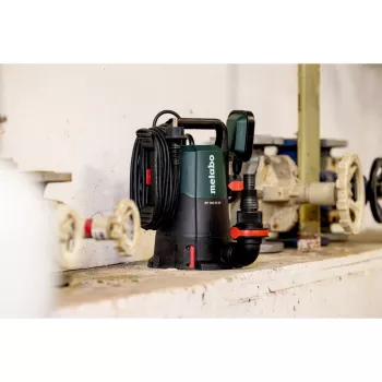 Metabo KP 160-35 SF yhdistelmä-upotus-/painepumppu 500 W, 16 000 l/h, 7,5 m, 35 mm hiukkanen, 10 m kaapeli, musta/vihreä 601792000