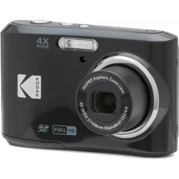 Kodak PIXPRO FZ45 16 MP kompaktikamera – 4x optinen zoom, 2,7 inch LCD, HD-video, musta