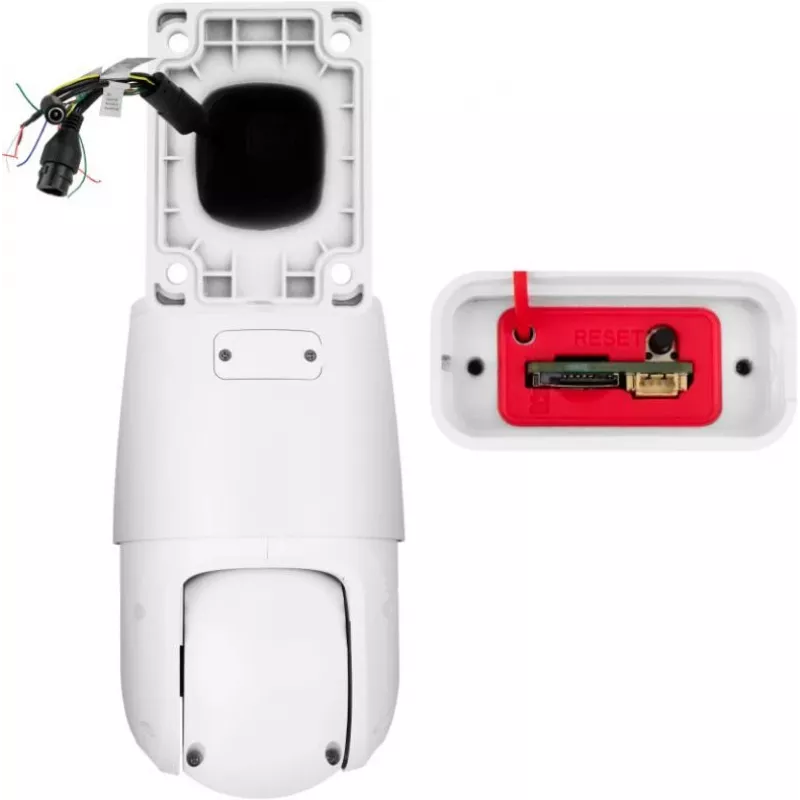 BCS LINE 4MP PTZ IP-kamera 5x optisella zoomilla, 50m IR, PoE, IP66, AI SMD Plus