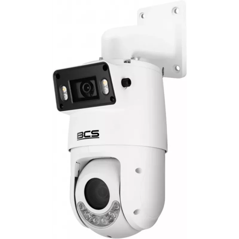 BCS LINE 4MP PTZ IP-kamera 5x optisella zoomilla, 50m IR, PoE, IP66, AI SMD Plus