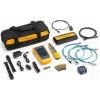 Fluke Networks LinkIQ Duo Industrial Ethernet kaapeli- ja verkkotestersarja M12-adaptereilla, PoE, jopa 10 Gb/s, Li-Ion, CAT 3-8 6029135