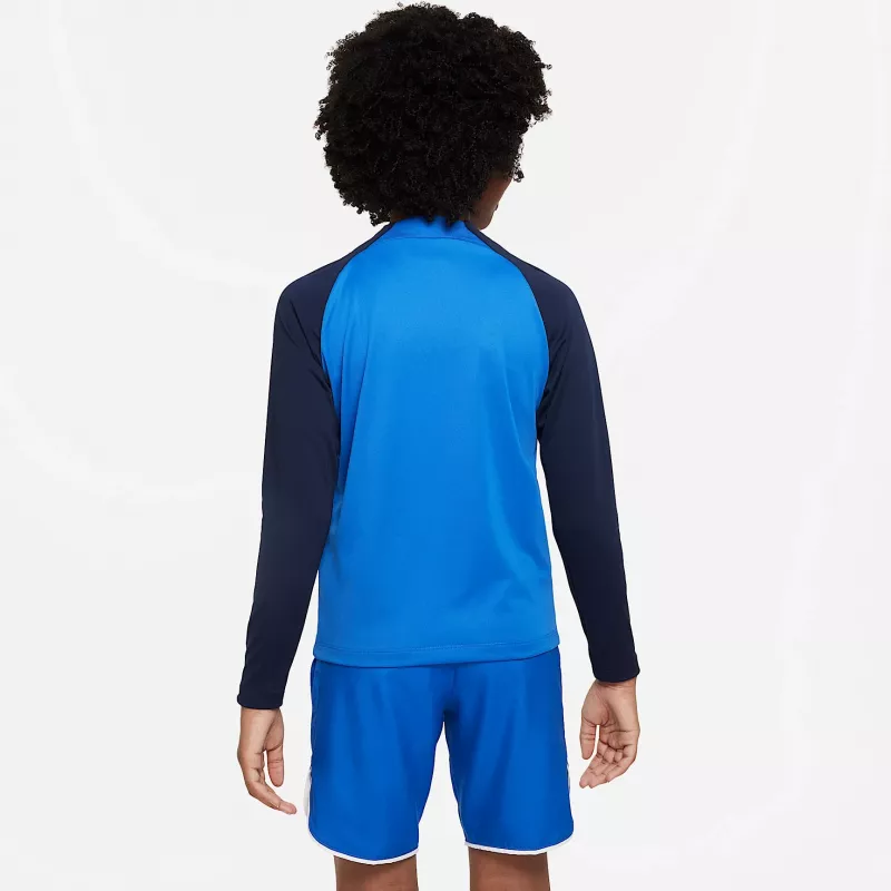 Nike lasten Dri-FIT Academy Pro Drill -treenipaita, Midnight Navy/White, koko XL