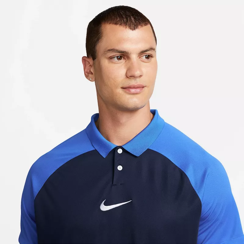 Nike Academy Pro miesten lyhythihainen pikeepaita Obsidian/valkoinen M