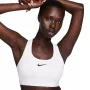 Nike Swoosh Medium Support urheiluliivit valkoinen XL