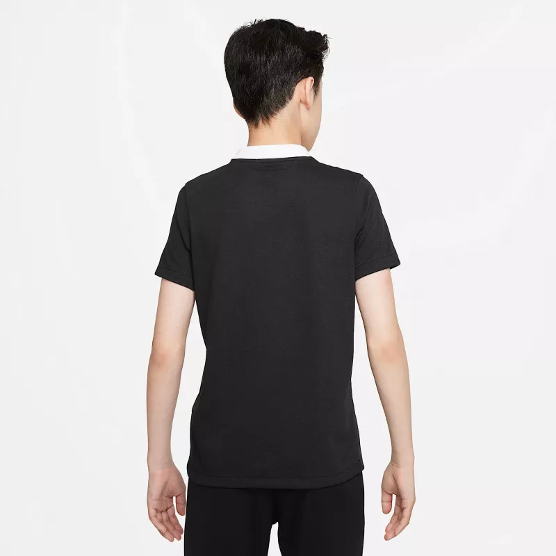 Nike Dri-FIT Park 20 polo lapsille unisex lyhythihainen musta CW6935 010 koko S