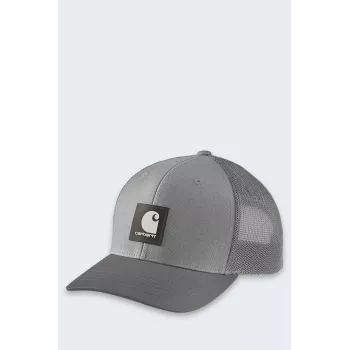 Carhartt Rugged Flex Twill MeshBack -rekkamiehen lippis Asphalt