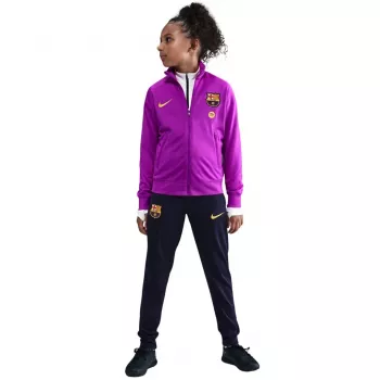 Nike FC Barcelona Strike lasten harjoitusasu violetti/musta L
