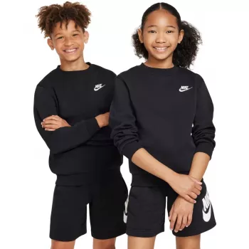 Nike Sportswear Club Fleece lasten collegepaita musta FD3006 010 koko M