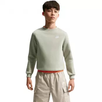 Nike Sportswear Club Fleece lasten collegepaita - Barely Green (koko M)
