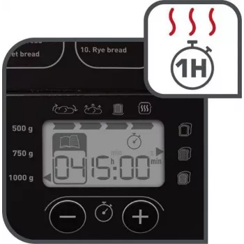 Tefal Pain Plaisir leipäkone PF220838, 650 W, musta