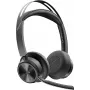 HP Poly Voyager Focus 2 USB-C kuulokemikrofoni USB-C/A-sovittimella ja lataustelakalla (9T9J8AA)