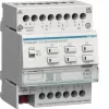 HAGER TYMS646R lämmitystoimilaite 6-kanavainen KNX Secure ohjaimella