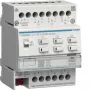 HAGER TYMS646R lämmitystoimilaite 6-kanavainen KNX Secure ohjaimella
