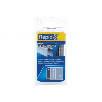 Rapid Tools kaapelikiinnikkeet Typ 7, 12 mm, sinkitty sahausuralla, litteälankakiinnikkeet – 1 kpl (40109523)