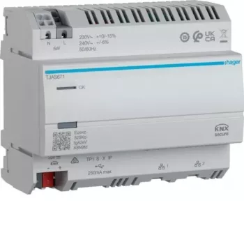 Hager Domovea basic TJAS671 KNX IP -yhdyskäytävä älykodin palvelin