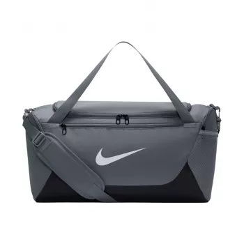 Nike Brasilia S urheilukassi pieni tummanharmaa/musta