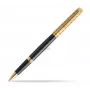 Waterman Hemisphere kuulakärkikynä - hieno, kiiltävän musta kromikoristein, lahjarasia 2225136