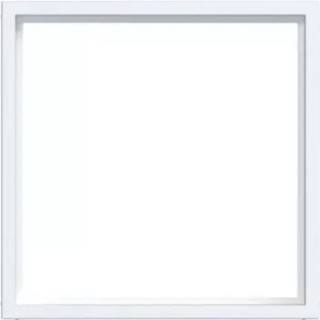 HAGER WAF7073WM välirengas 50x50mm keskuslevyille, polarvalkoinen