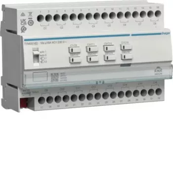 HAGER TYMS616D KNX Secure kytkin-/kaihdintoimilaite 16/8-kertainen