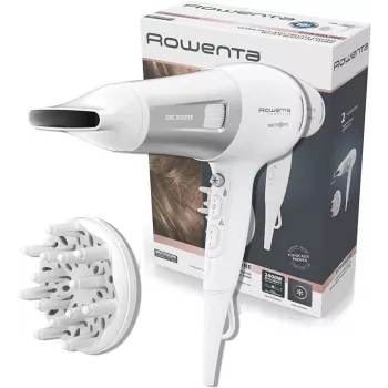Rowenta Power 2100W hiustenkuivaaja valkoinen/hopea