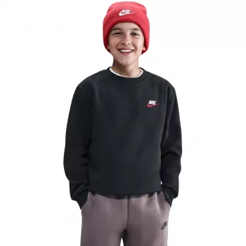 Nike Sportswear Club Fleece lasten collegepaita musta koko L