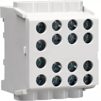 HAGER KH35L8 1-napainen pääjohdon haaraliitäntä, 6-35 mm² pääjohto, 125 A, 1000 V, harmaa