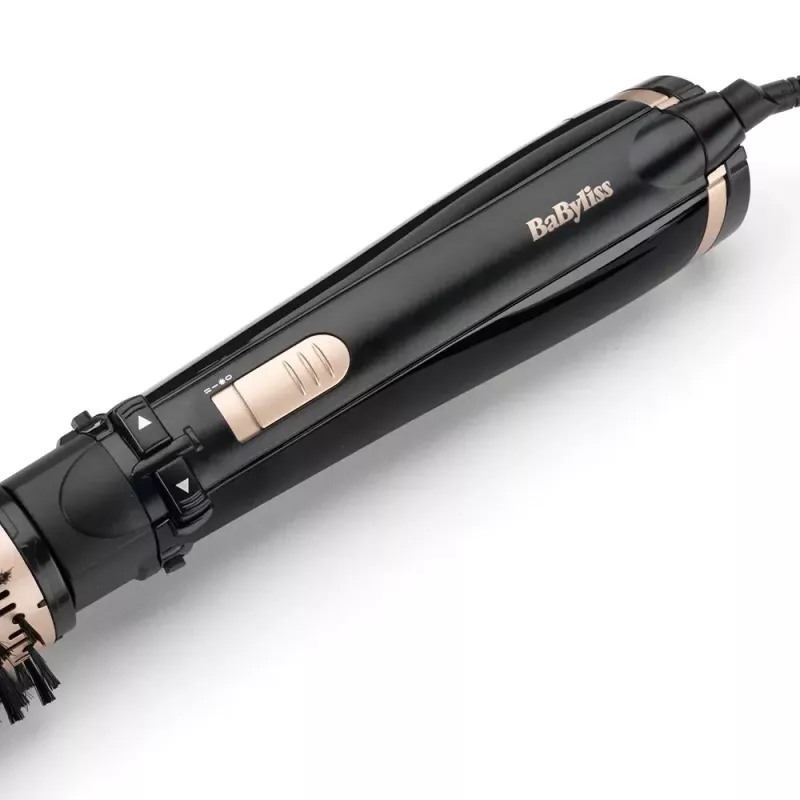 BaByliss Big Hair Dual pyörivä kuumailmamuotoilija, 1000 W, musta/kulta