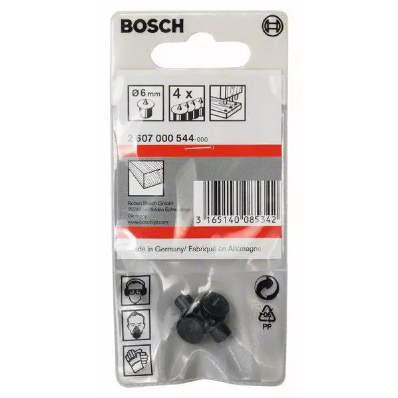 Bosch SDS-plus-5X poravasara 6x50x110 mm, 4 kpl:n pakkaus, musta 2 607 000 544