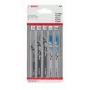 Bosch Accessories 2608667857 pistosahanteräsarja puu ja metalli Basic, 5-osainen, T-varsi